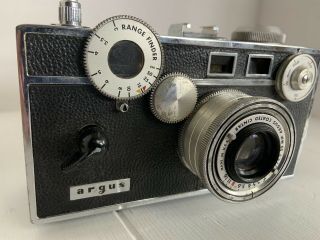 Vintage Argus C3 35mm Camera Display Collector Rough Case