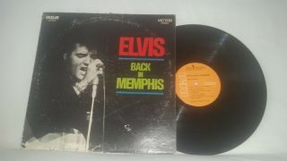Elvis Presley - Elvis Back In Memphis - Vintage 1970 Rca Victor Stereo Lp Lsp - 44