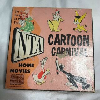 Vintage Nta Cartoon Carnival 8mm - 16mm,  292 Kids In The Shoe
