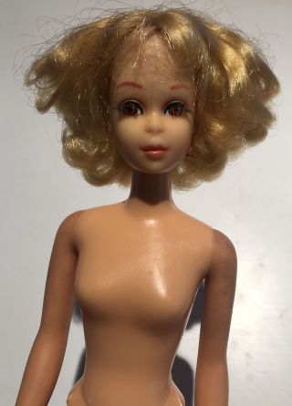 Francie Doll Made In Japan 1966 Bendable Legs Blonde Hair With Bangs