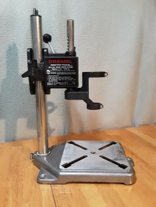 Vintage Dremel Moto - Tool Deluxe Drill Press Stand Model 212 Type Ii