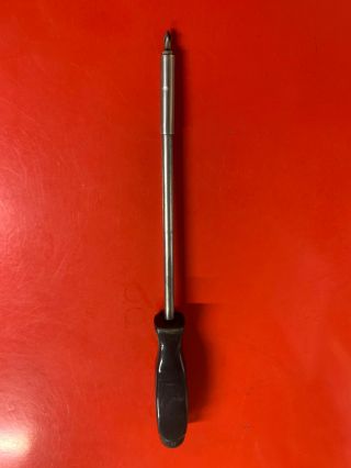 Vintage Snap - On Tools Usa 12 - 1/2 " Magnetic Tip Screwdriver Ssdm80a