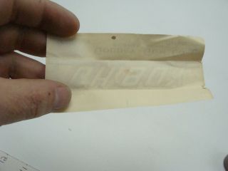 vintage OH BOY yellow GUM WRAPPER - - so cool - - Wintergreen 2
