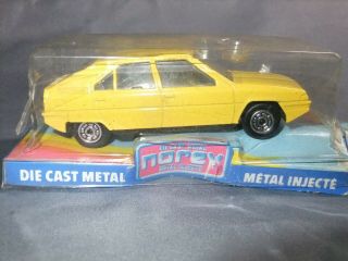 Vintage Norev 1:43 Scale Citroen Bx Yellow Boxed Blister Pack