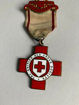 Vintage Proficiency In Red Cross First Aid Medal