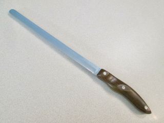 Vintage Cutco 1024 - 9 3/4 " Bread Knife With Double D Edge - In The Usa