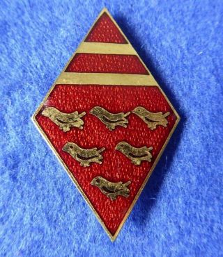 Vintage Girl Guide East Sussex County Pin Badge (cc94)