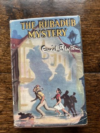 The Rubadub Mystery Enid Blyton With Dust Jacket Vintage