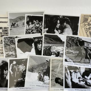 Vintage Photos Movie Stills Pressbook The Big Gundown 1966 Lee Van Cleef Western