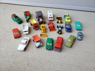Vintage Matchbox Cars Made By Lesney England