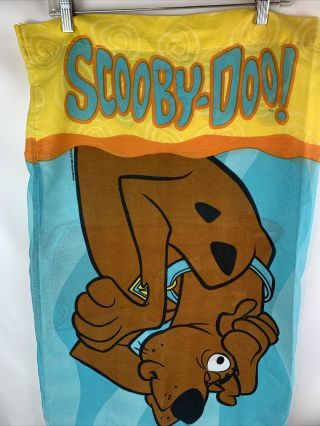 Vintage 1999 Scooby Doo & Shaggy Flat & Fitted Sheets Twin,  2 Pillowcases USA 2