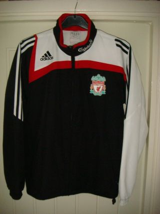 Liverpool Fc Vintage Adidas Football Training Tracksuit Top - 2007 - Small - H38