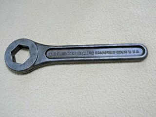 Vintage The Cushman Chuck Co Wrench / Vintage Lathe Wrench