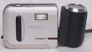 Vintage Minolta Dimage V Digital Camera (1996) Japanese Version