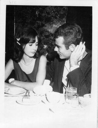 Dean Stockwell Millie Perkins World - Exclusive 7x5 " Vintage Photo 1960