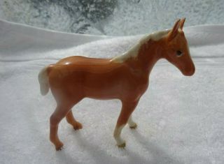 Vintage Beswick Horse Arab Foal Palomino Gloss
