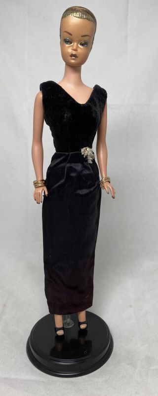 Vintage Tressy Doll Black Magic Gown Rare American Character 1965 Dress Only