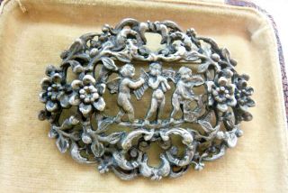 Vintage Jewellery Miracle Creation Cherub Putti Brooch Pin