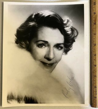 Ruby Keeler Signed Vintage Black & White 8x10 Portrait