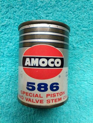 Vintage Amoco Oil Can Coin Bank