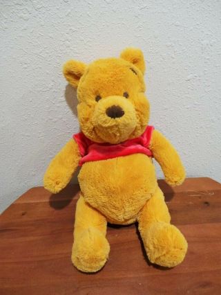 Vintage Gund Disney Winnie The Pooh Plush Bear 15 " Stuffed Animal Soft Toy