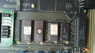 Vintage 8085 - Based Pb Board With Power Supply Board