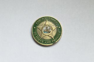 Chicago Police Law Enforcement Challenge Coin Vintage