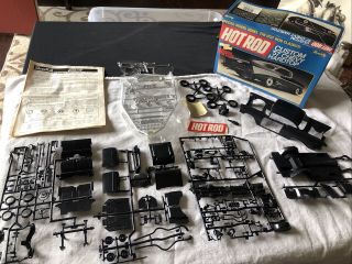 Revell Hot Rod Custom 57 Chevy Hardtop Open Box Kit 7123 Parts