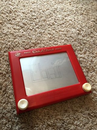 Vintage Magic Etch - A - Sketch Model 505 Ohio Art From The 1960 