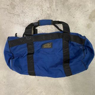 Vintage Eddie Bauer Blue Duffel Bag Nigel Gym Bag Cabourn Y2k Medium Size