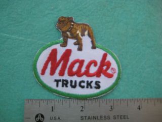 Vintage Mack Trucks Service Dealer Hat Uniform Hat Patch