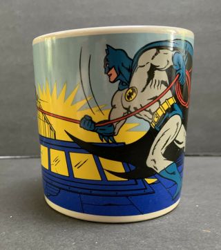Vintage Batman Dc Comic Coffee Mug Cup Applause 1989