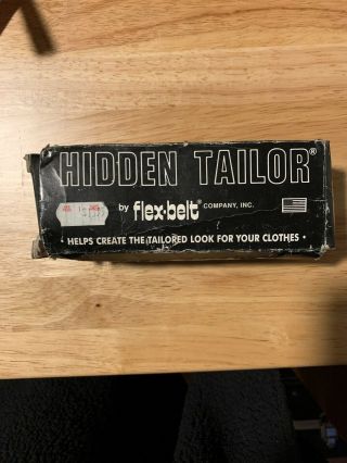 Hidden Tailor Belt By Flex - Belt Co.
