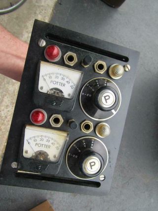 Vintage Alarm Unit Potter Model Dlp - 9 Not Teste But Very
