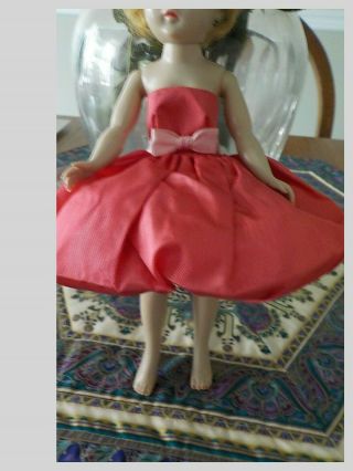 Vintage Vogue Jill 1959 3212 Coral Gown For 10 1/2 Inch Doll