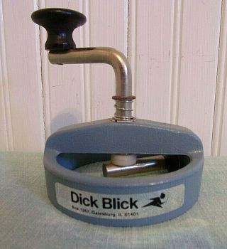 Vintage Dick Blick Ring Round Circle Circular Cutter 4001 Cuts 2 3/4 " Diameter
