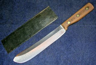 Scarce Vintage Chicago Cutlery U.  S.  A.  47s 8 " Butcher Knife Conditionally Rare