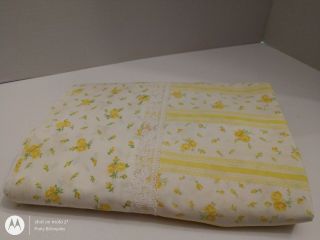 Vintage Jc Penney Percale Full Flat Sheet