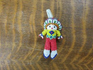 Vintage Zuni Indian Bead Doll
