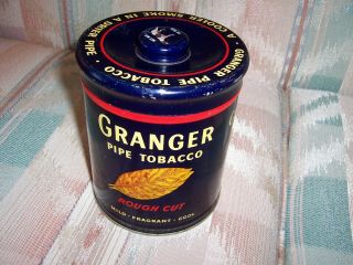 Vintage Advertising Granger Pipe Tobacco Tin