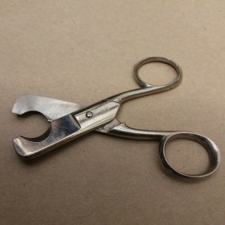 Cigar Scissors Tobacco Cutter Pocket Vintage Italian Stainless Steel Excel CTC 3