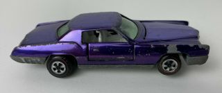 Vintage Redline Topper Johnny Lightning Custom Eldorado Purple