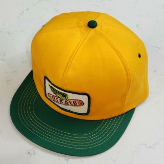 Vintage DEKALB Snapback Trucker Hat Patch Cap K Products Made in the USA 2
