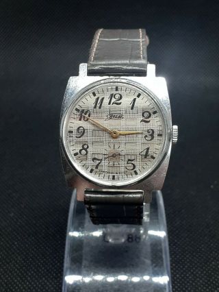 Zim 1978 Soviet Vintage Mechanical Russian Ussr Soviet Wristwatch Watch,