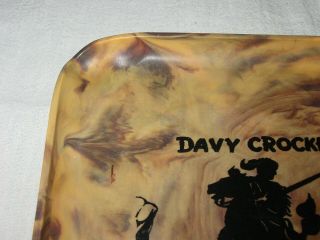 Vintage Davy Crockett Plastic Plate and Cup 2