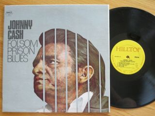 Rare Vintage Vinyl - Johnny Cash - Folsom Prison Blues - Pickwick/hilltop Js 6114 - Ex