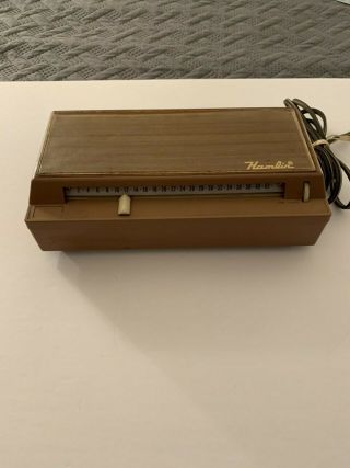 Vintage Hamlin Catv Converter Model Spc - 4000 - 2 Cable Box