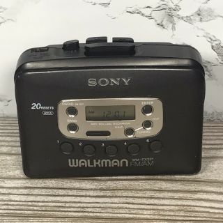 Vintage Sony Walkman Wm - Fx - 221 Digital Tuning Fm/am Radio Cassette Player