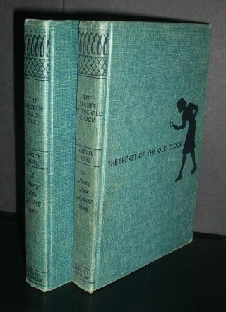 Lqqk 2 Vintage 1930 Hb.  Nancy Drew Mysteries By Carolyn Keene