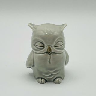Vintage Goebel West Germany Porcelain Sleeping Owl Figurine